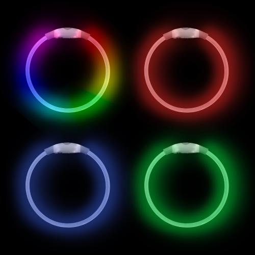 NiteIze NiteHowl Rechargable Mini LED Safety Necklace Disc-O