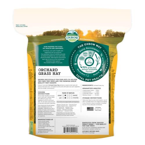 Oxbow Orchard Grass 15oz