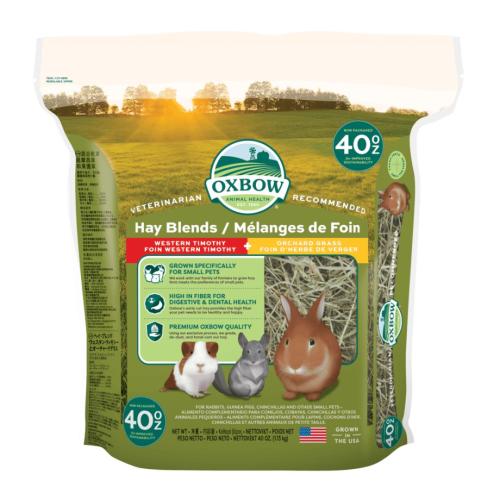 Oxbow Hay Blend 40oz: Timothy Hay & Orchard Grass