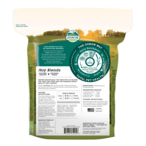 Oxbow Hay Blend 40oz: Timothy Hay & Orchard Grass