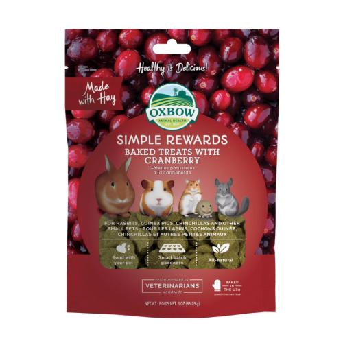 Oxbow Baked Cranberry Simple Rewards 2oz