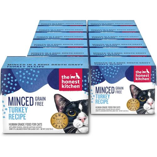 Honest Kitchen Cat Minced Turkey 2.8oz