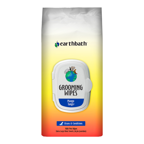 Earthbath Grooming Wipes Mango Tango 100ct