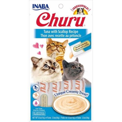 Inaba Churu Tuna Scallop 4pack 2oz
