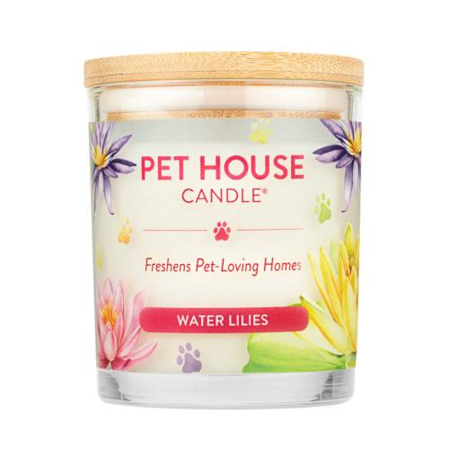 Pet House Candle Water Lillies
