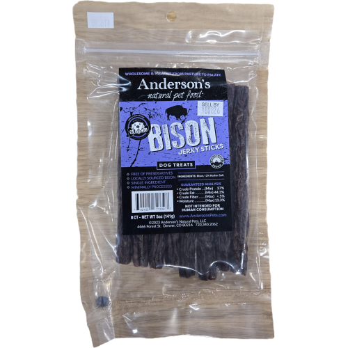Anderson's Jerky Sticks Bison 8ct