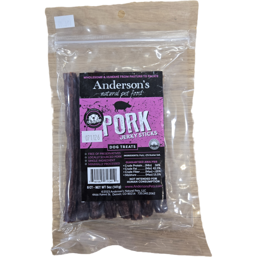 Anderson's Jerky Sticks Pork 8ct