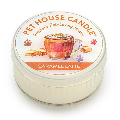 Pet House Mini Candle Caramel Latte