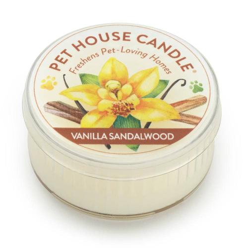 Pet House Mini Candle Vanilla Sandlewood