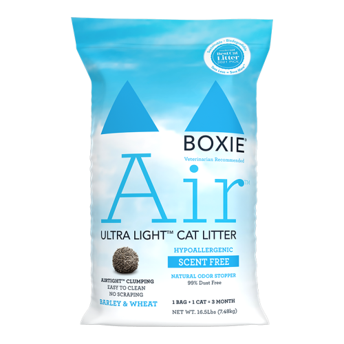 BoxieCat Air Lightweight Litter - Scent-Free 16.5-lb