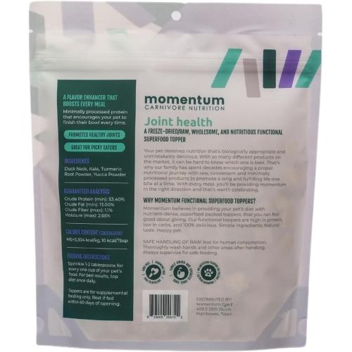 Momentum Freeze-Dried Joint Topper 3oz (Anti-Inflammatory)