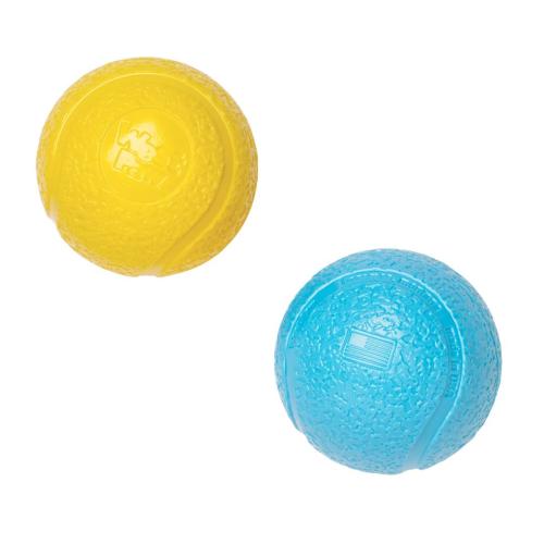 West Paw Boundr Blue & Yellow 2pack