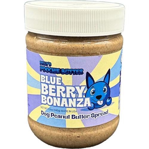 Poochie Butter Blueberry Bonanza PB 12oz