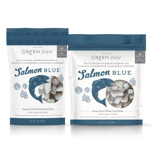 Green Juju FD Bites Salmon Blue 3oz