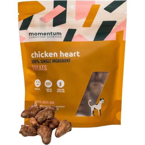 Momentum Freeze-Dried Chicken Hearts 1.9oz