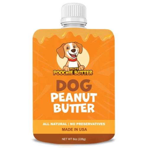 Poochie Butter Peanut Butter Pouch 8oz