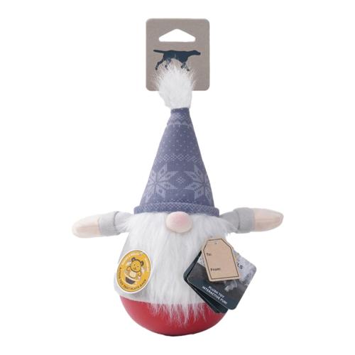 Tall Tails Holiday Rolly Gnome 12"