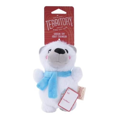 Territory Holiday Plush Polar Bear 8"