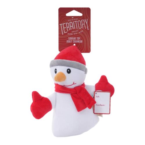 Territory Holiday Plush Snowman 8"