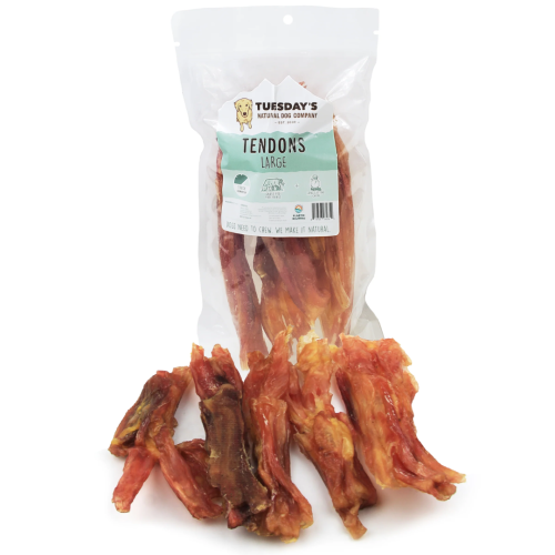 Tuesday's 6" Beef Tendons Large - 5count Bag