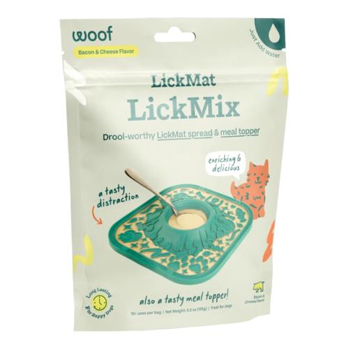 Woof LickMat Mix - Bacon & Cheese 5.5oz