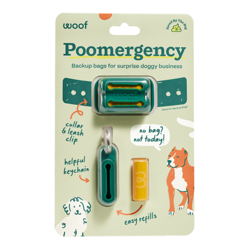 Woof Poomergency Green