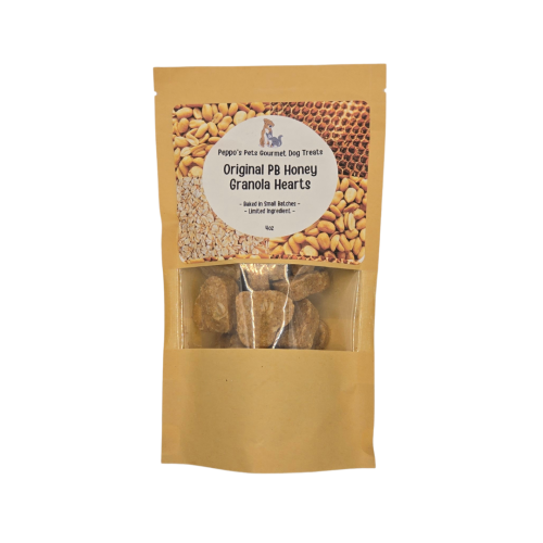 Peppo's PB Granola Hearts - Original Recipe 4oz