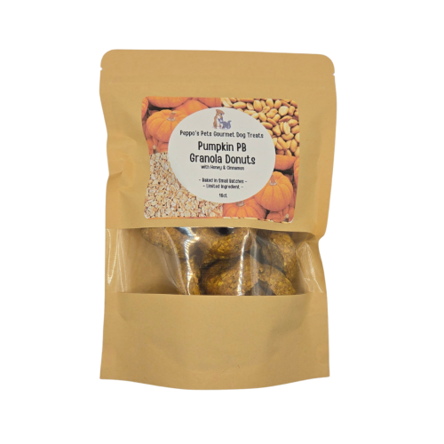 Peppo's PB Granola Donuts - Pumpkin Cinnamon Recipe 16count