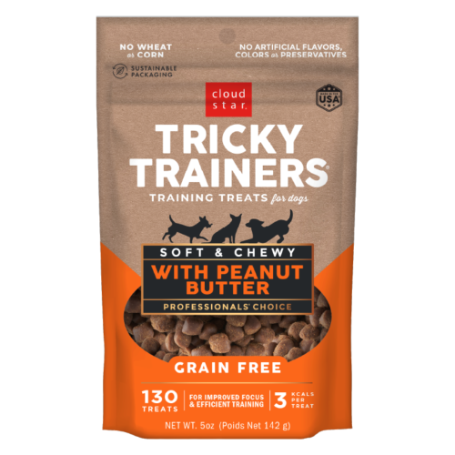 Cloudstar Tricky Trainer Chewy Grain-Free Peanut Butter