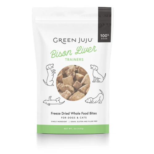 Green Juju Trainers Bison Liver 3oz