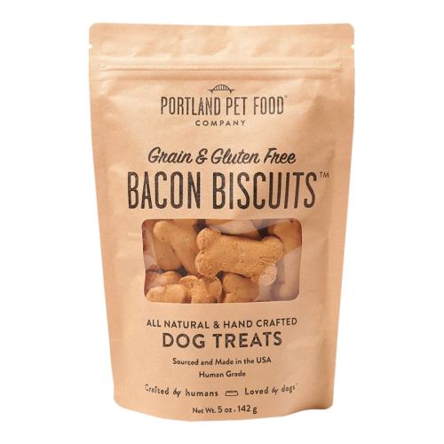 Portland Pet Grain & Gluten-Free Bacon Biscuits 5oz