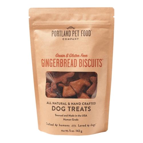 Portland Pet Grain & Gluten-Free Gingerbread Biscuits 5oz