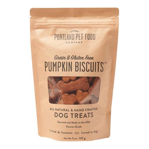 Portland Pet Grain & Gluten-Free Pumpkin Biscuits 5oz
