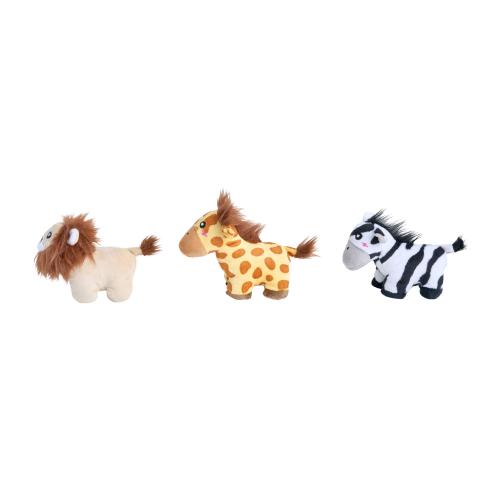 ZippyPaws Miniz Jungle Safari 3-Pack