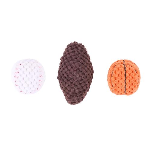 ZippyPaws Miniz SportsBallz 3-Pack