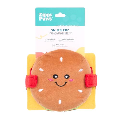 ZippyPaws Snufflerz Stacks Cheeseburger