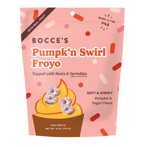 Bocce's Bakery Froyo Pumpk'n Swirl 6oz