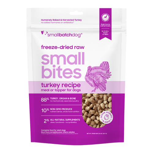Smallbatch Small Bites Turkey 20oz