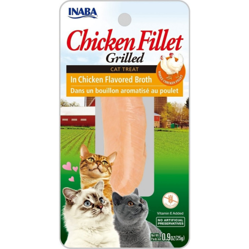 Inaba Fillet Chicken in Chicken Broth 0.9oz