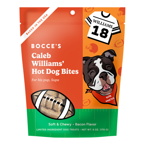 Bocce's Bakery Caleb Williams Hot Dog Bites 6oz