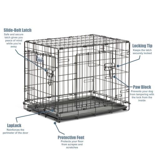 Midwest Contour Double Door Crate
