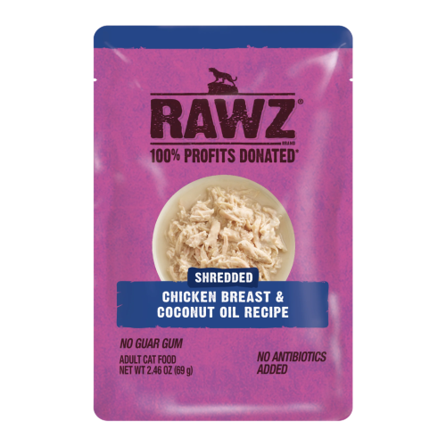 Rawz Shredded Chicken Breast & Coconut Oil 2.46oz