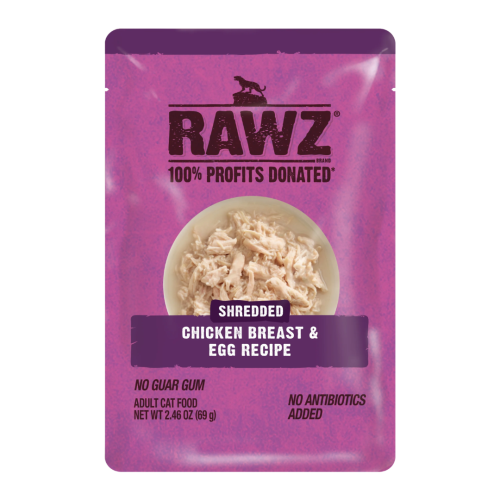 Rawz Shredded Chicken Breast & Egg 2.46oz