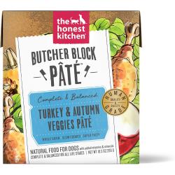 Honest Kitchen Dog Pate Turkey Veggie 10.5oz