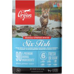 Orijen Cat Kibble - Six Fish 4lb