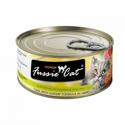 Fussie Cat Tuna with Shrimp 2.8oz