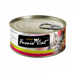Fussie Cat Can Tuna Ocean Fish 2.8oz