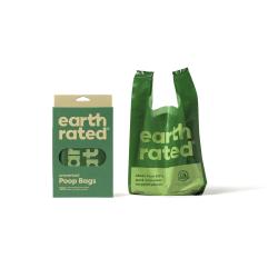 Earth Rated Unscented Poop Bags with Handles 120ct