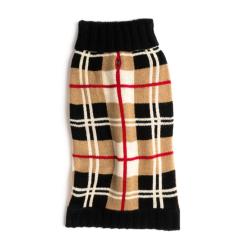 FabDog Plaid Sweater