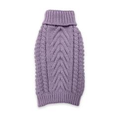 FabDog Chunky Turtleneck Lavender